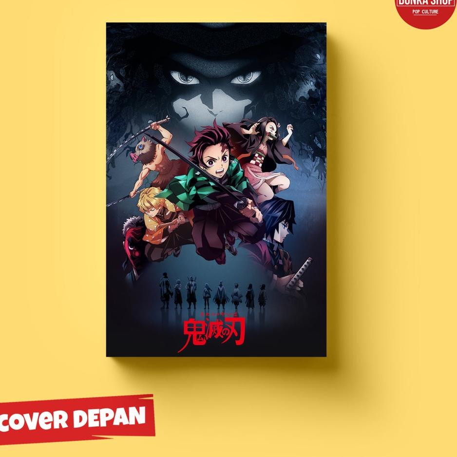 

CodeZz6Z0--Pocket Note Kimetsu No Yaiba 4 Softcover A6 Buku Tulis CAtatan Notes Agenda Planner Jurnal