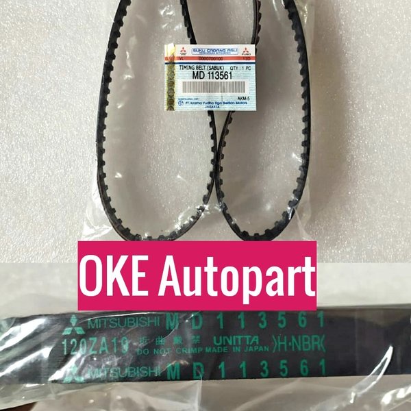 Sabuk Timing Belt Gigi Kotak Mitsubishi Colt L 300 Bensin Berkualitas