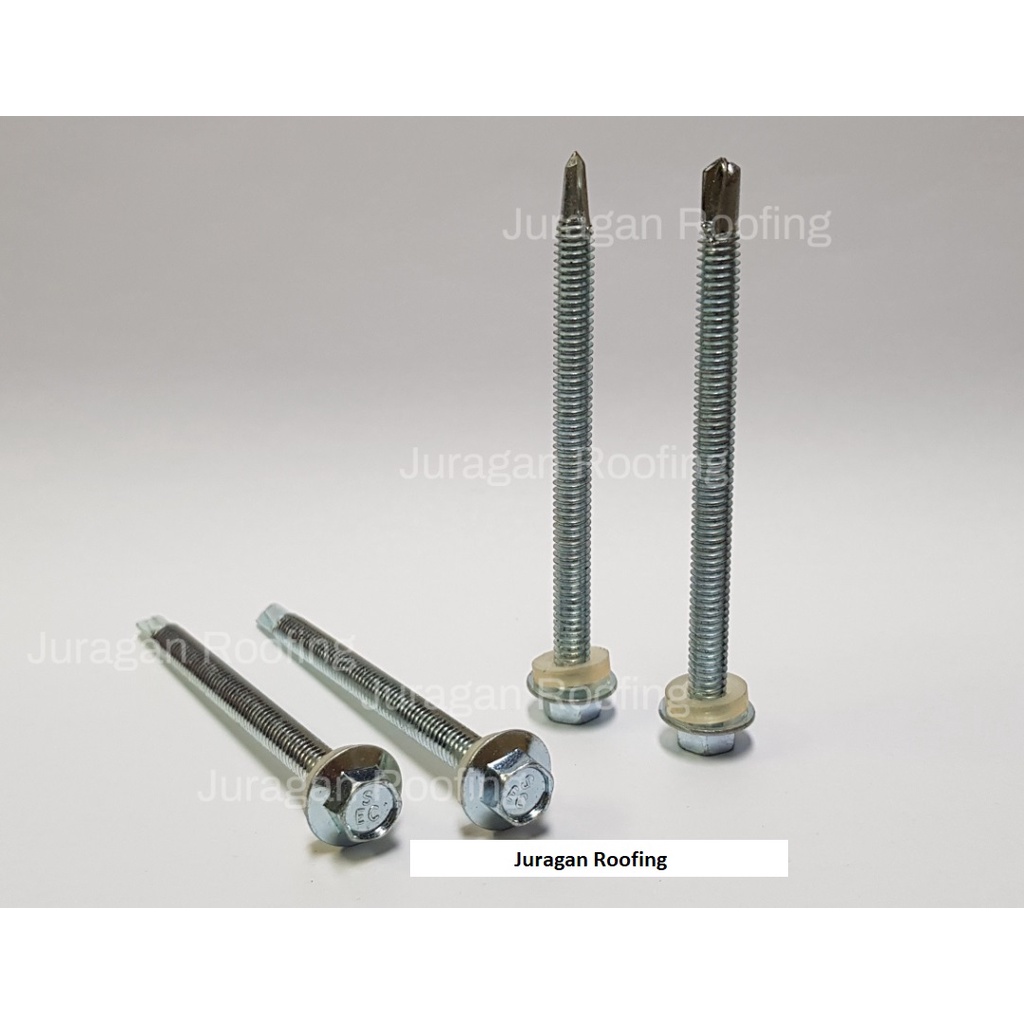 SDS SEC/Baut Roofing/Drilling/Sekrup Atap Baja Ringan/Galvalum 12 x 75