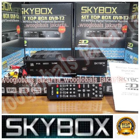 EMANG OKE SKYBOX SET TOP BOX STB DVB T2 MPEG4 HD DIGITAL SKYBOX RECEIVER TV