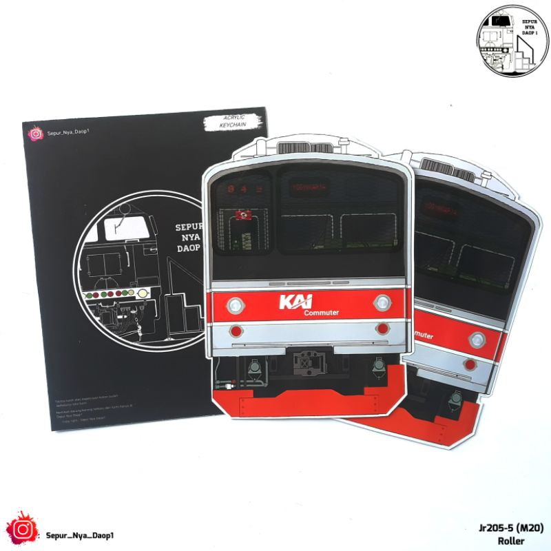

Stiker Krl Jr205 New livery