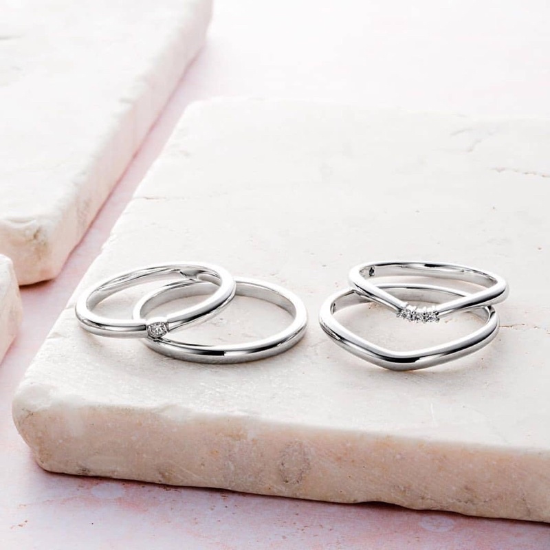 Custom Cincin Couple Berlian Perak