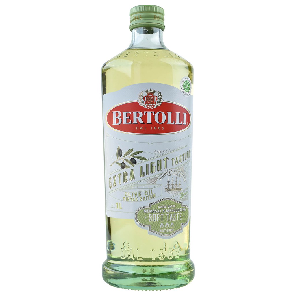 Bertolli 100% Extra Light Tasting Olive Oil - 1 Liter