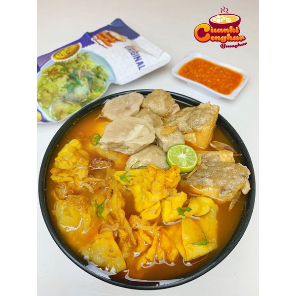 

CUANKI TENGGIRI KOMPLIT KUAH ORI/CUANKI CENGHAR