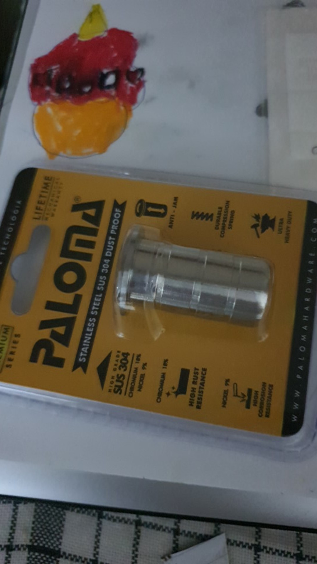 Lubang Grendel Tanam Paloma Dpp 201 Dust Proof 201 Sss