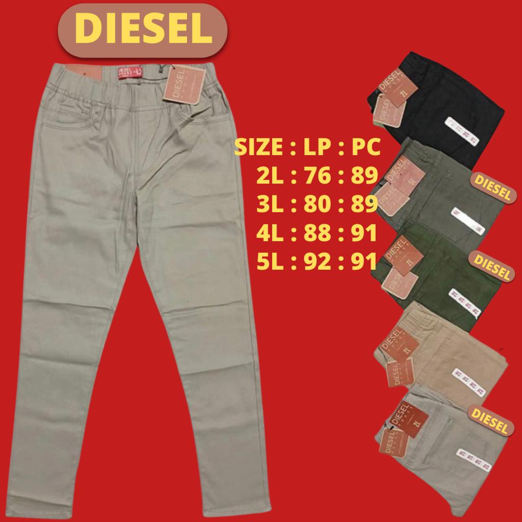 Celana panjang Chinos wanita Branded Original Matahari Merk diesel