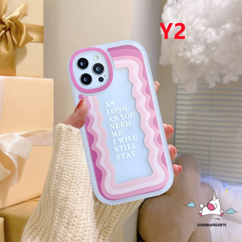 Soft Case Motif Gelombang Warna Gradasi Untuk Oppo A5s A96 A57 2022 A15 A11 A76 A52 A72 A5 A95 A55 A74 A16 A54 A12 A7 A11k A15S Reno 73 A35 A3 A54 A3s 6e A35 Cover Pelindung Bahan Tpu