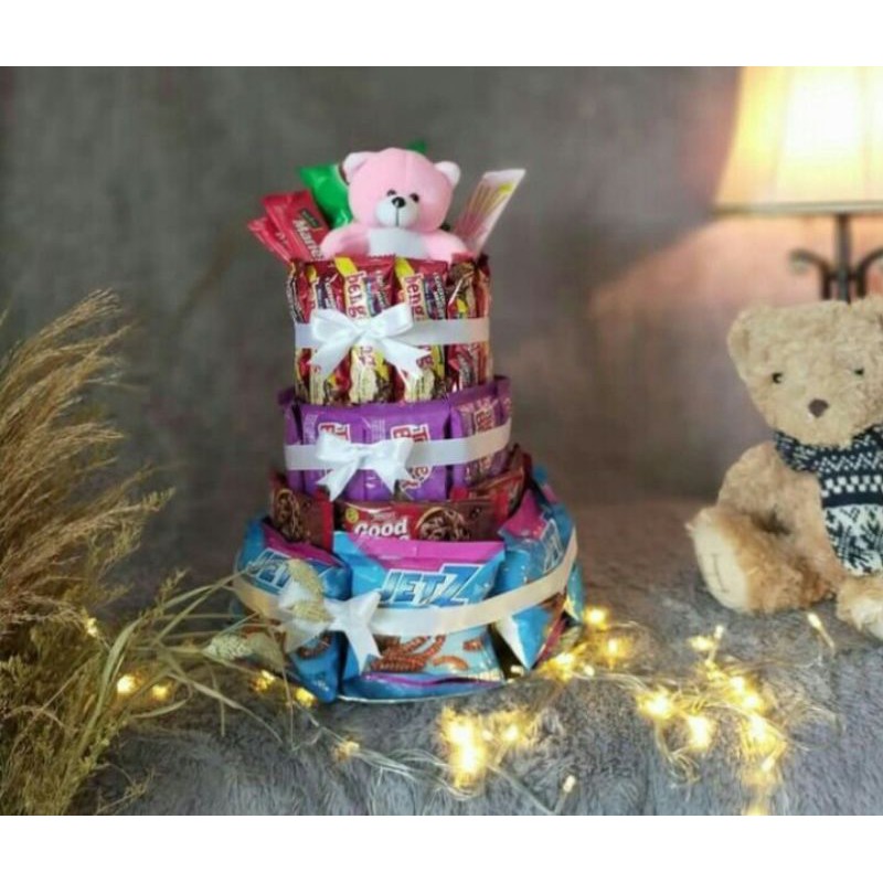 kue ulang tahun snack/kue snack