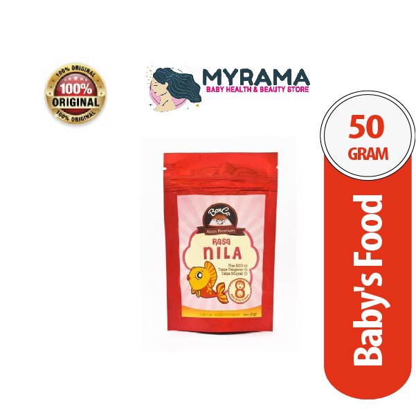 

Bonco Abon Premium (Nila) 50gr (Makanan Bayi Usia 8 Bulan Ke Atas) - #37 Myrama