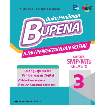 

Buku Bupena Ilmu Pengetahuan Sosial SMP Kelas 9 Penerbit ERLANGGA