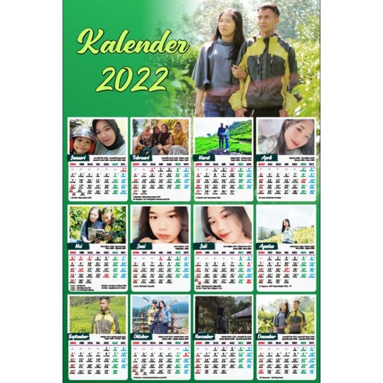 

KALENDER 2022 CUSTOM BEBAS DESAIN MURAH MERIAH