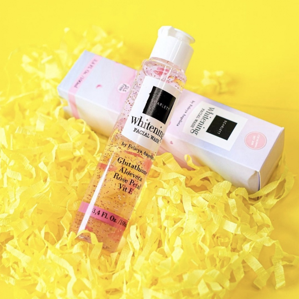 [ Facial Wash ] Scarlett Facial Wash Brightening ~ Sabun Pembersih Wajah