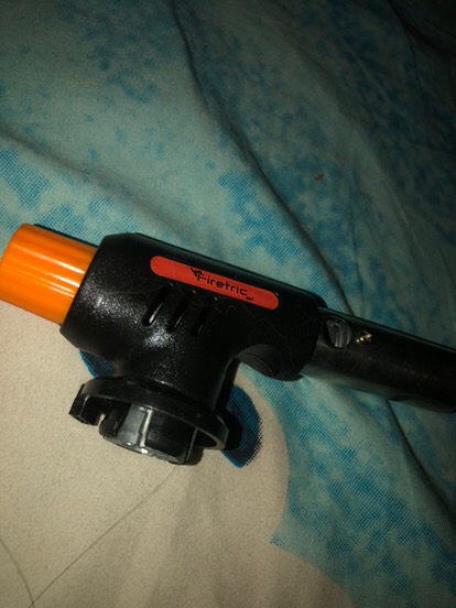 Gas Torch Portable Kepala Korek Instant Las Tembak Butane Flame Gun Orange