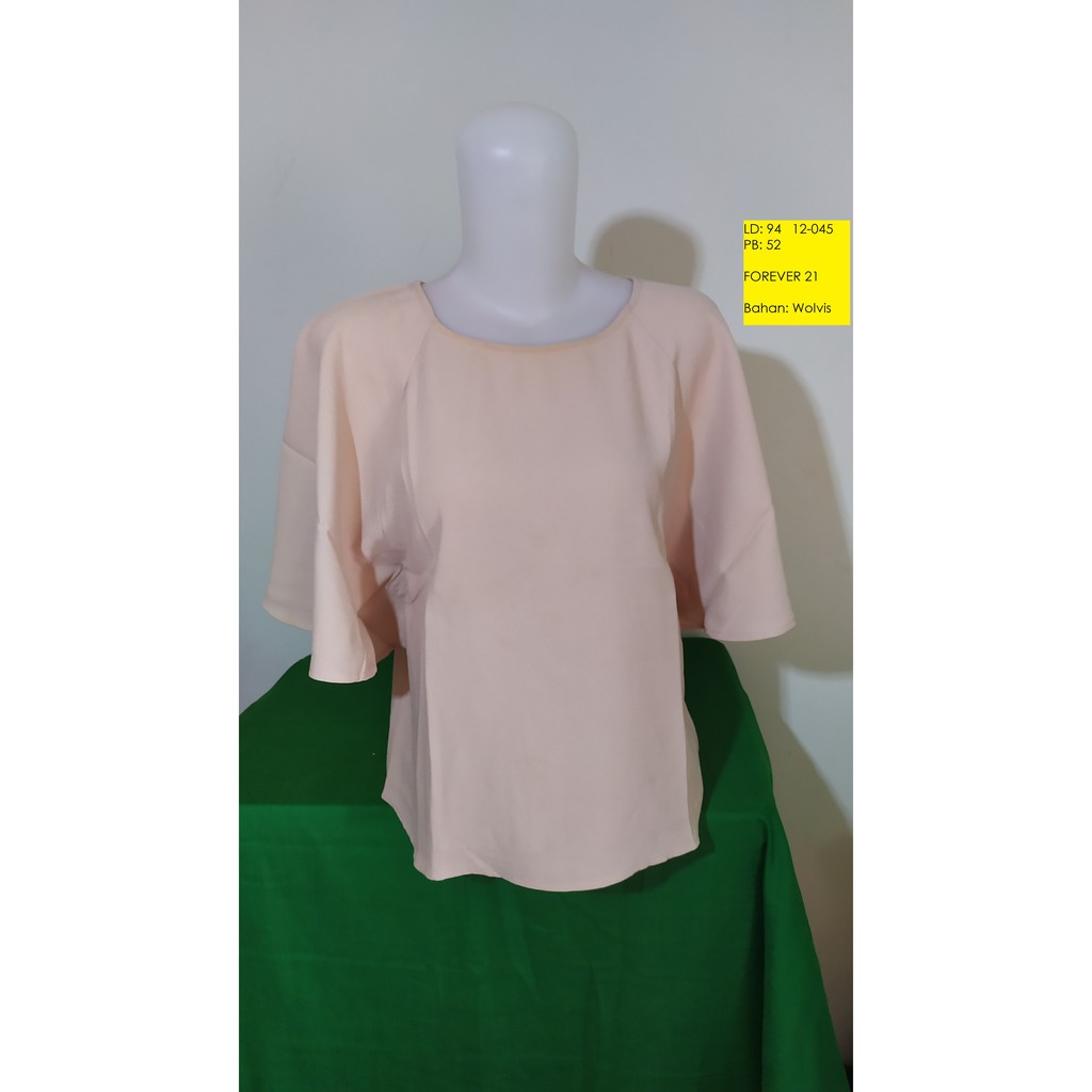 Atasan Blus Branded FOREVER 21 Preloved/Thrift