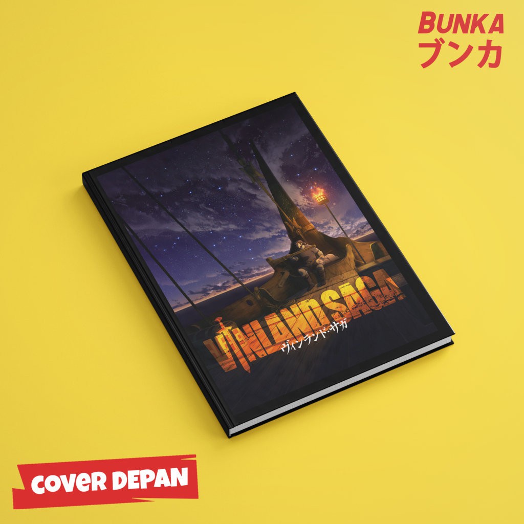 

Notebook Anime Vinland Saga C Hardcover A5 Buku Tulis Catatan Notes Agenda Planner Jurnal