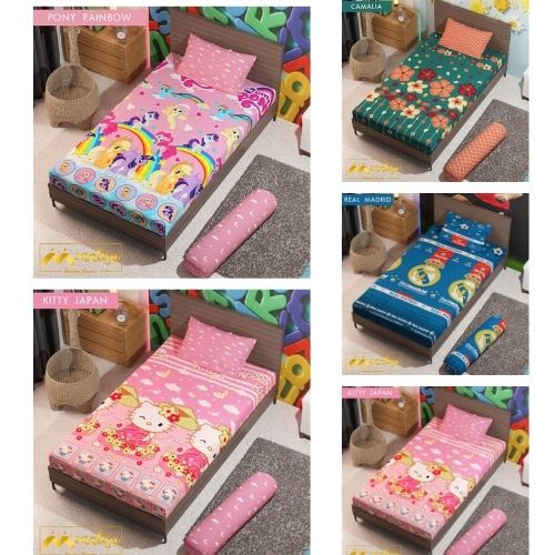 RC Monalisa Sprei Motif Minimalis Ukuran 120x200