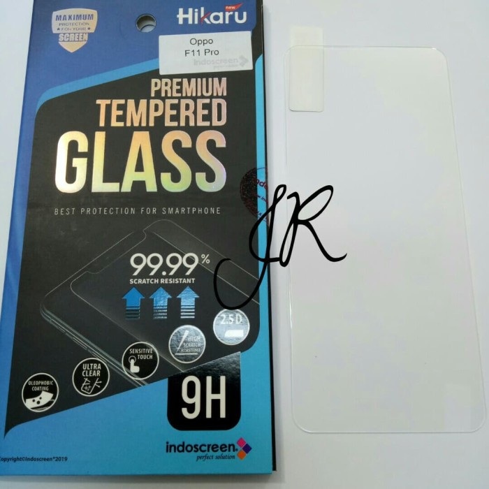 HIKARU BENING TEMPERED GLASS OPPO F11 PRO / F11 / F9 / F9 PRO / F7 / F7 PRO / F7 Youth / F5 / F5 PRO / F5 Youth / F1s