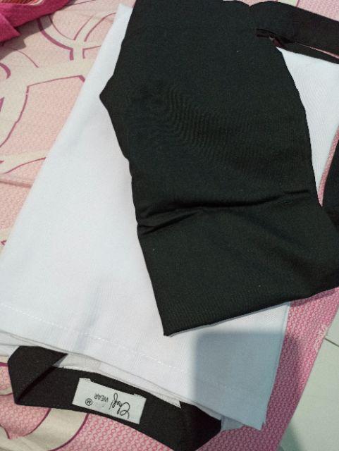 Chef Wear Apron / Celemek Hitam Full