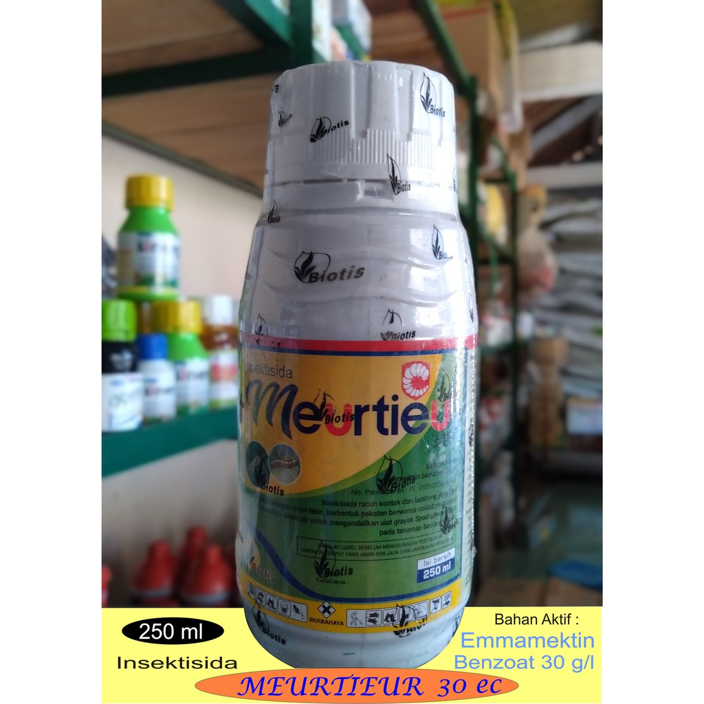 Insektisida MEURTIEUR 250 ml Bahan Aktif Emamektin Benzoat