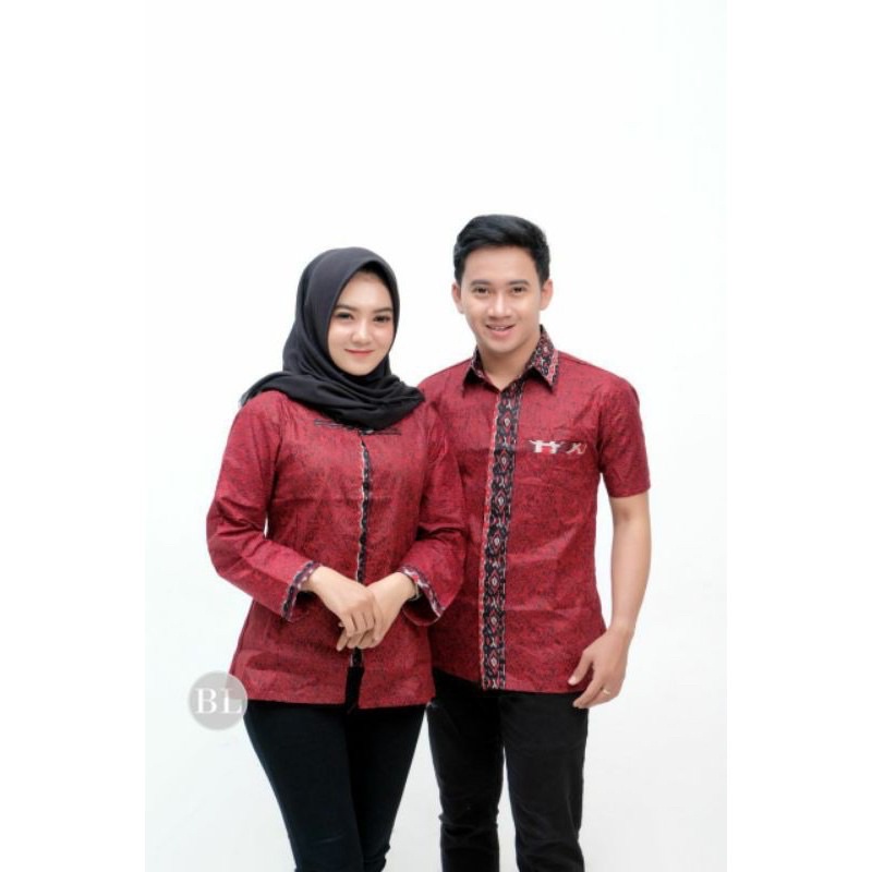Atasan Batik Dolby Dobby Tenun Katun Halus ATBM By Batik Caplin