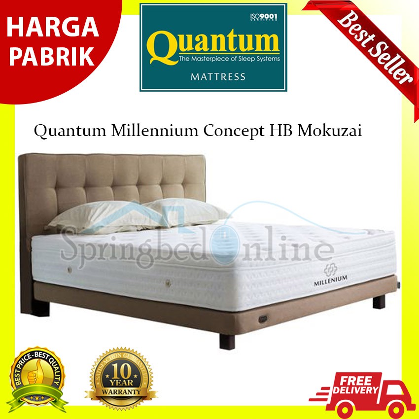 Quantum Millennium Concept HB Mokuzai - Springbed (Full Set)