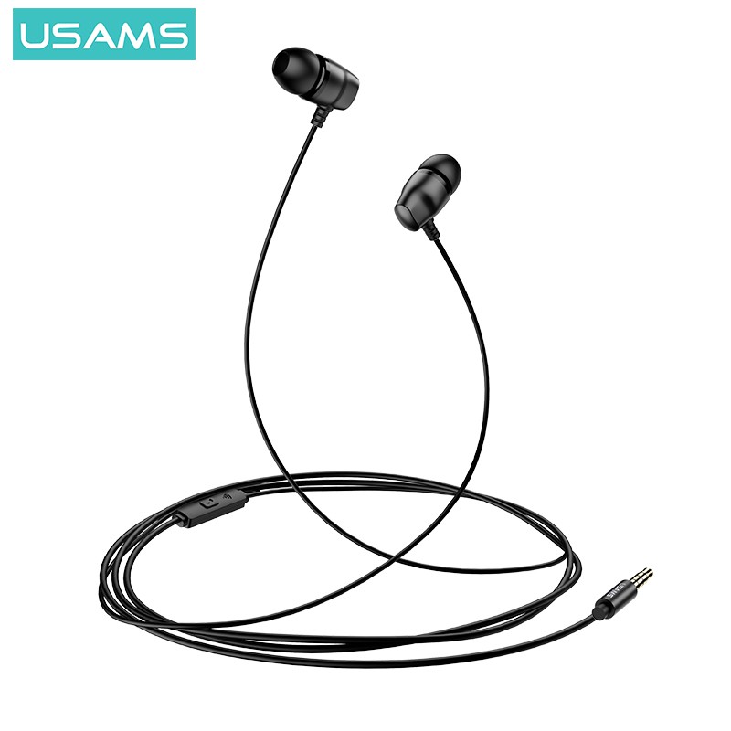 USAMS EP36 Headset Earphone With Mic Jack Audio 3.5mm