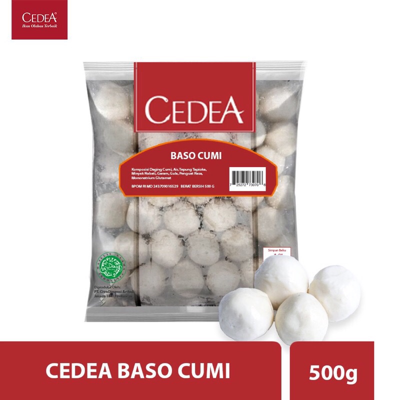 

CEDEA Baso Cumi / CEDEA Bakso Cumi / CEDEA Squid Meatballs [500gr]