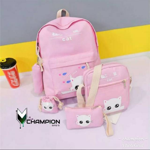 Tas Pria RDN 015 Distro Raindoz Bandung Ransel Punggung Backpack Cowok Keren Sek BRAN NB-Tp F7B6