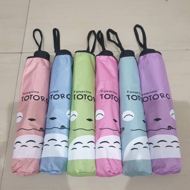 Payung Lipat 3 Nagoya Motif Totoro Nagoya Imut