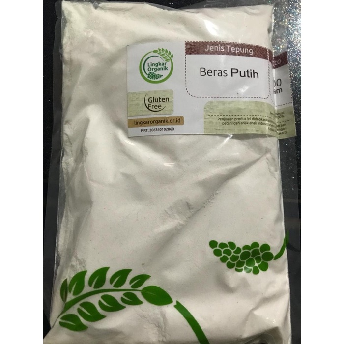 

ketan-beras-tepung- tepung beras merah / putih organik 500gr gluten free mpasi bayi - beras merah