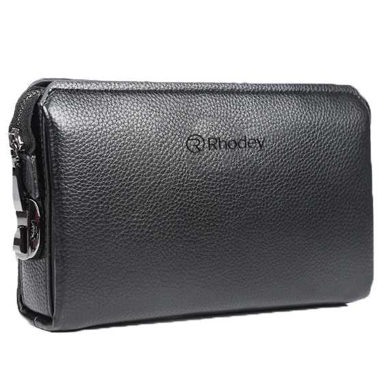 [KULIT PREMIUM] Dompet Panjang Kulit Import Unisex Clutch Theft Password Model Panjang - A0113