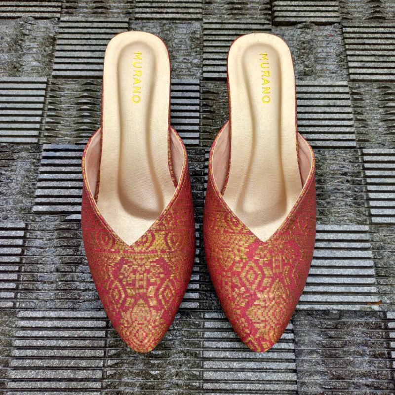 Murano Adhisti Songket Sepatu Big Size Jumbo 41-46