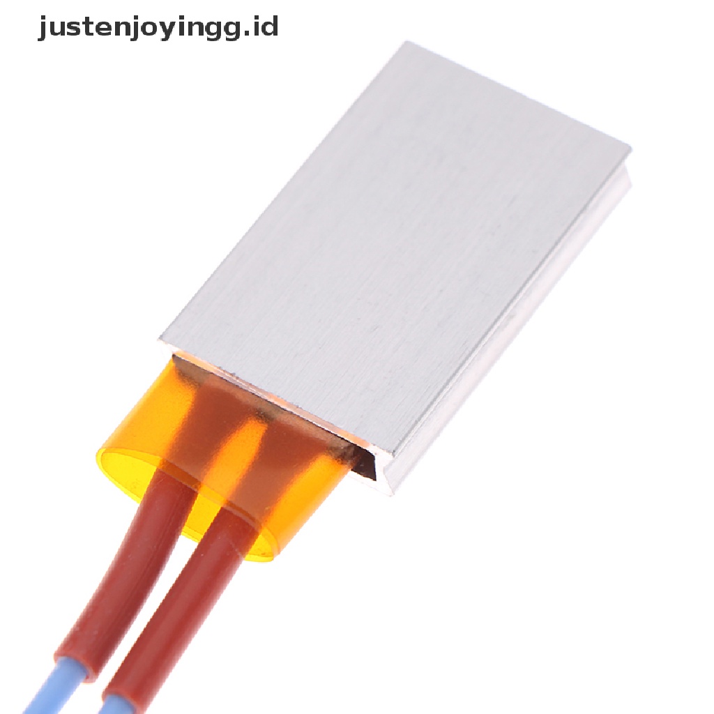 // justenjoyingg.id // 12V 35*21mm Constant Temperature PTC Heating Element Thermostat Heater Plate ~