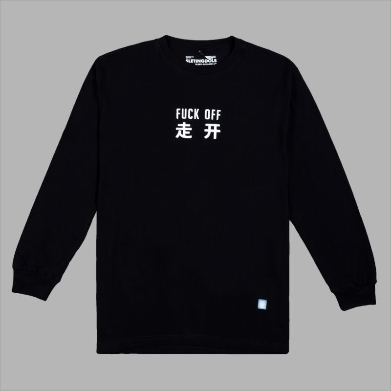 Sletingdols Tshirt - Long Sleeve Fuck Off