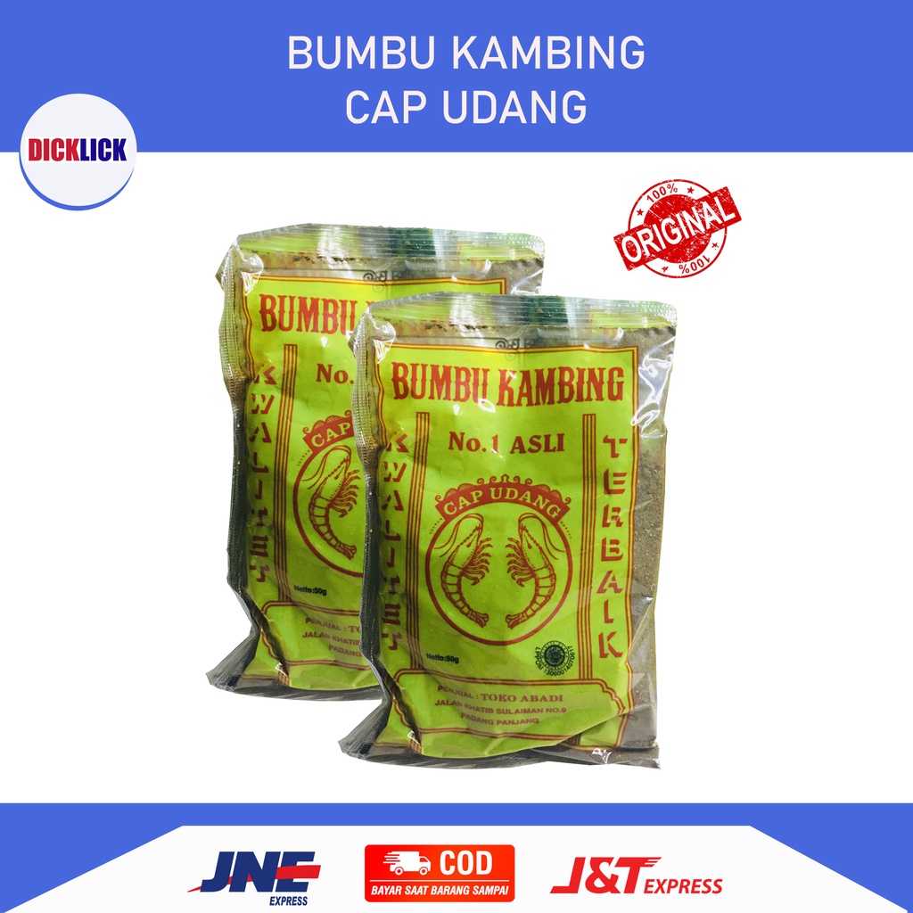 

BUMBU PEMASAK KAMBING CAP UDANG NO.1 ASLI