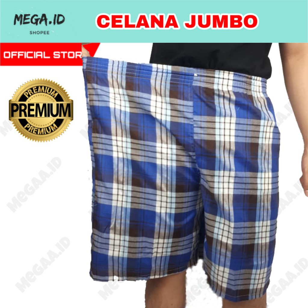  CELANA  JUMBO  CELANA  PENDEK BIG SIZE SANTAI PRIA COWOK 