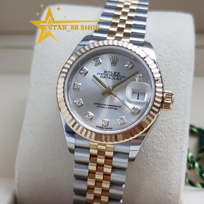 JAM ROLEX OTOMATIS BERGERAK TANPA BATERAI JAM TANGAN ROLEK AUTOMATIC PRIA FREE BOX ORI-@STAR_88 SHOP