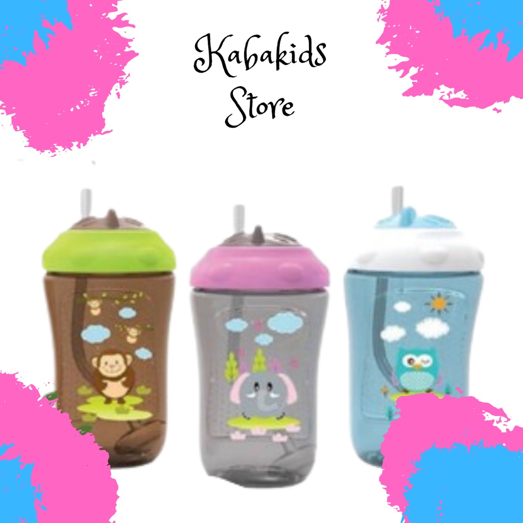 Baby Safe Sipper Cup With Weighted Straw Cup 300Ml