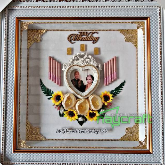 Mahar Pernikahan emas batangan