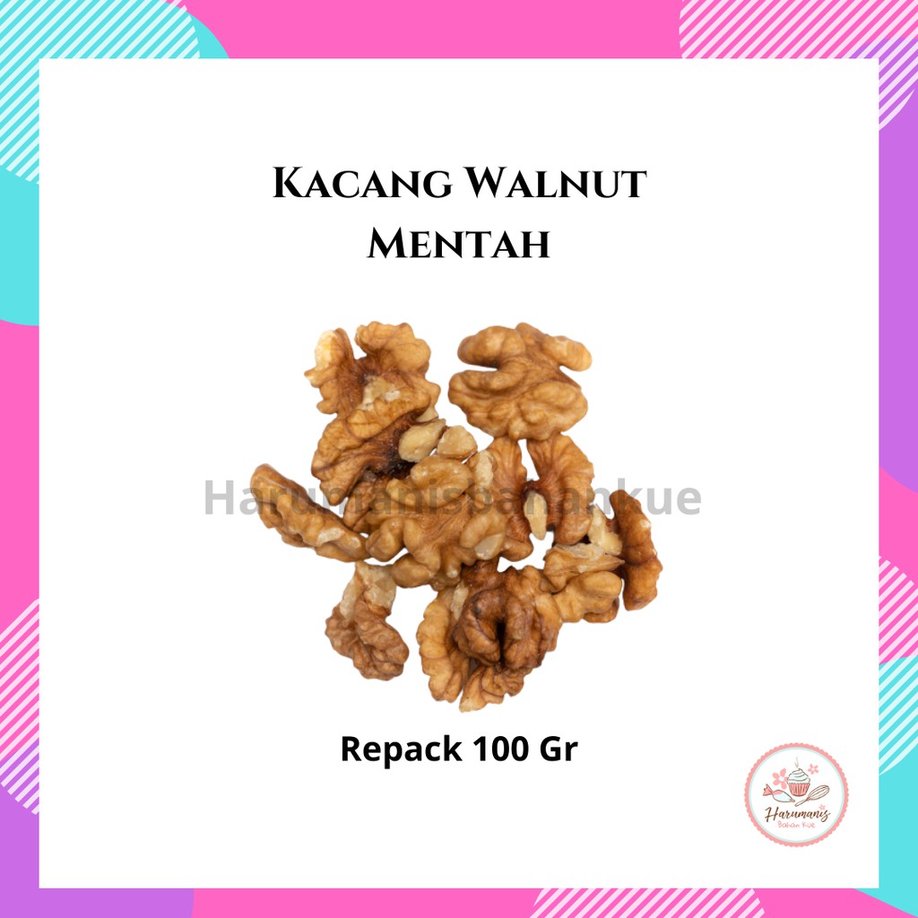 

Kacang Walnut Mentah Vaccum 100gr