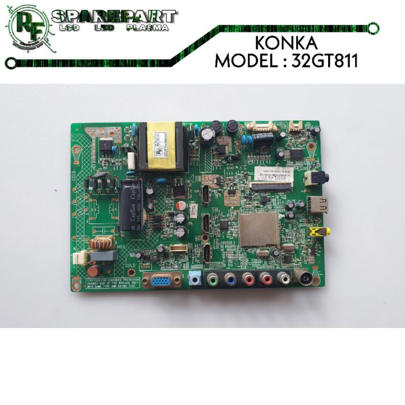 MB MOBO MAINBOARD MOTHERBOARD MESIN TV LED KONKA 32GT811 LED32GT811