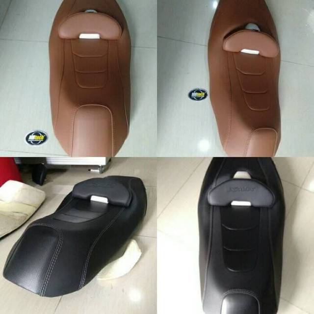 Jok nmax variasi kulit mbtech lebih pendek