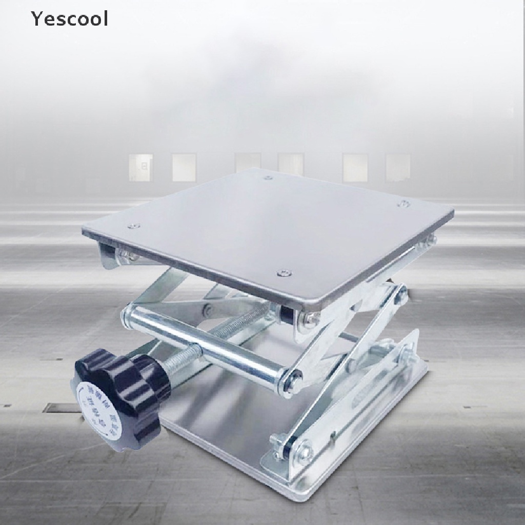 Yescool Rak Stand Meja Bahan Aluminum Untuk Pekerjaan Kayu