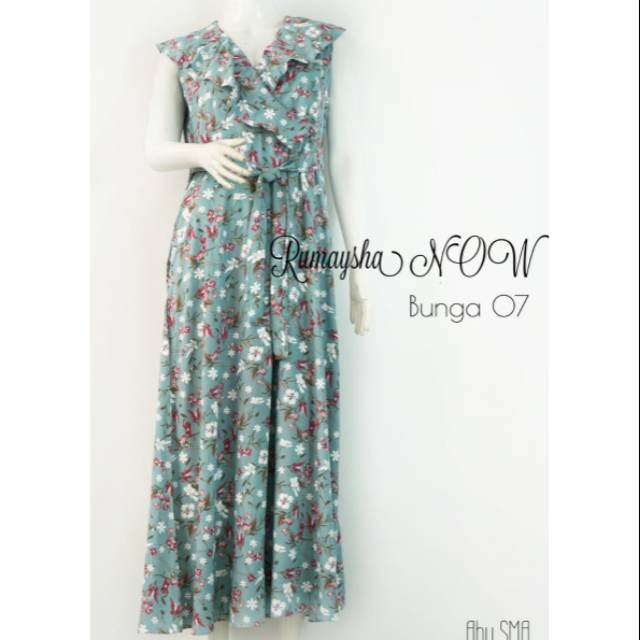 Daster rumaysha NOW bunga 07 by rumaysha hijab