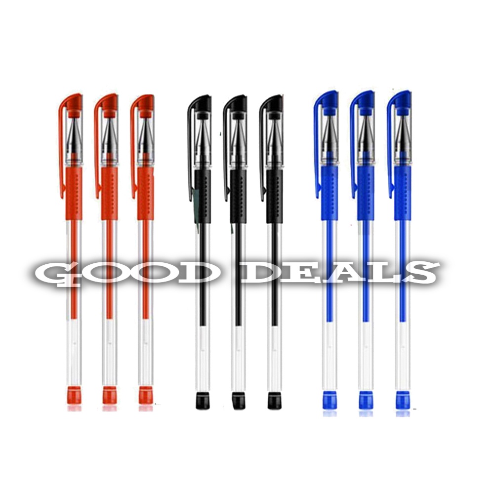 

GOODEALS Pulpen Gel atau Bolpen Pena Pen Alat Tulis Gel Tebal 0.5 MM Perlengkapan Sekolah