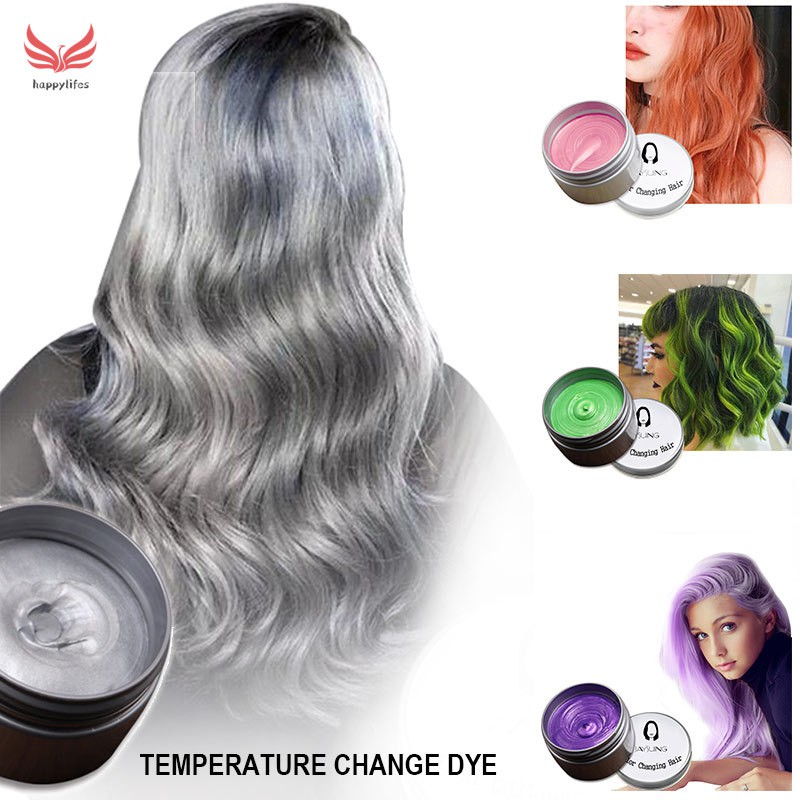 Hair Dye Wax Color Styling Disposable Temporary Hairstyle Cream