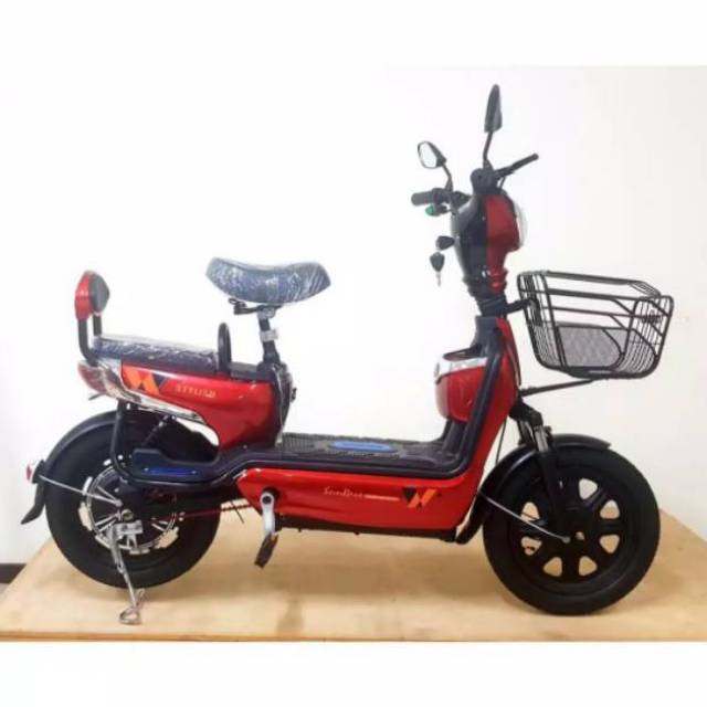 GRATIS ONGKIR Sepedah Listrik Sunrace Stylish