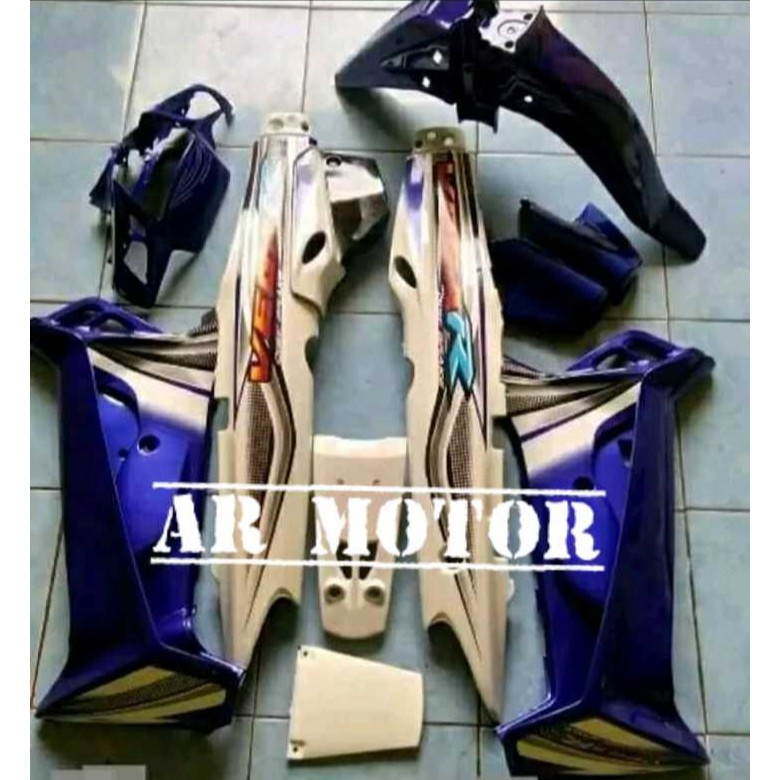 FULL BODY HALUS  VEGA R OLD / LAMA BIRU PUTIH PLUS STRIPING