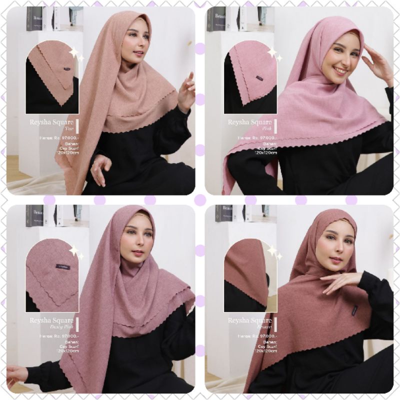 ETHICA REYSHA SQUARE KERUDUNG SEGIEMPAT