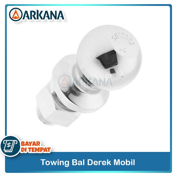Arkana Towing Ball Tow Ball 2 inch trailer ball hitch kapasitas 5000 lbs Towing Mobil Derek Mobil